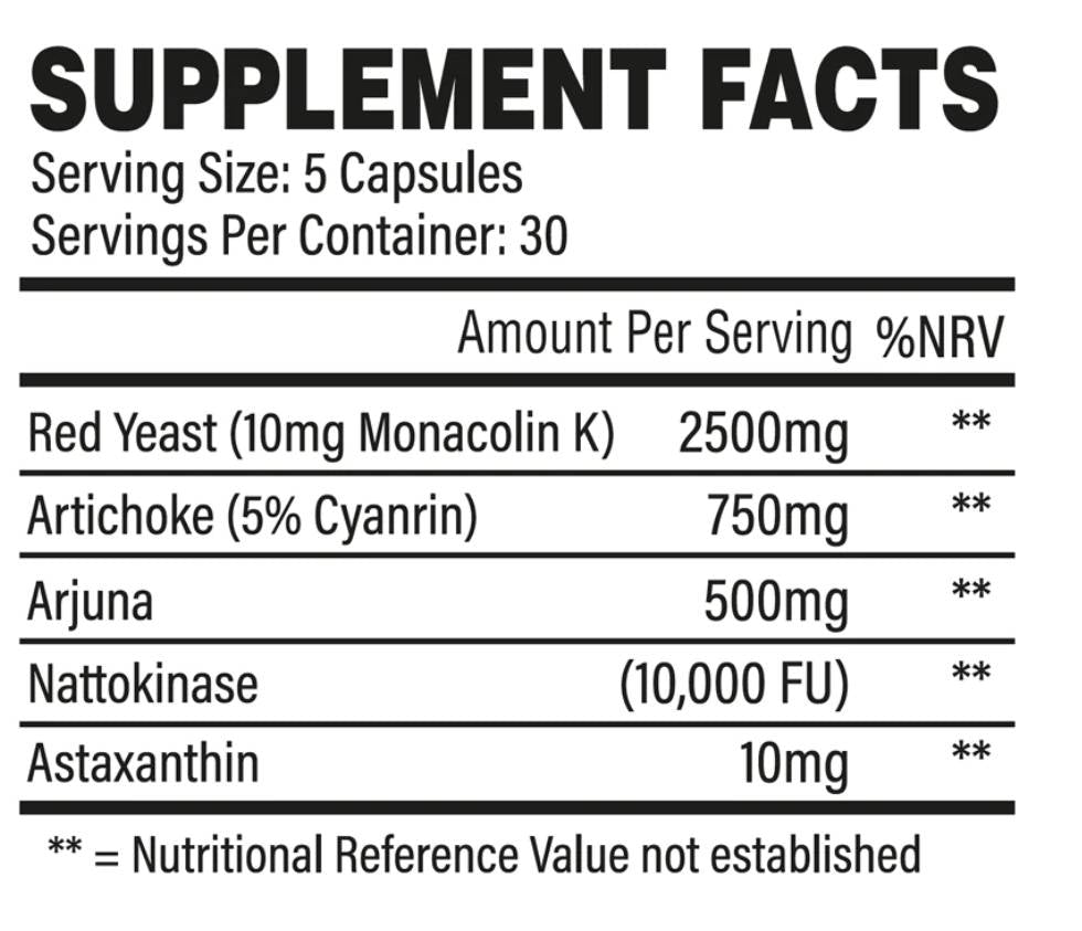 Care Care | avec nattokinase et levure rouge - 150 capsules