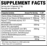 Cœur | avec Rejuna & Curcumin - 90 capsules