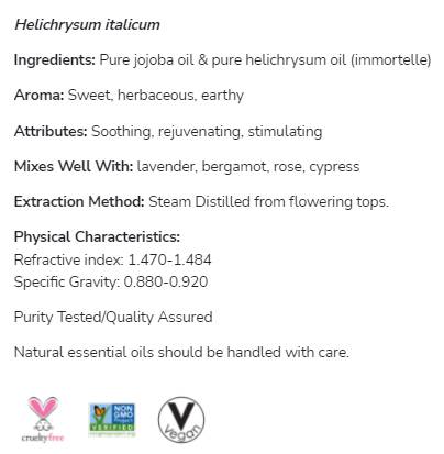 Mélange d'huile d'Helichrysum | Helichrysum italicum - 30 ml