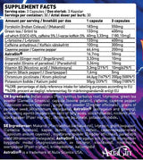 Feu Hell | avec forskolin, grains de paradis et thé vert - 90 capsules