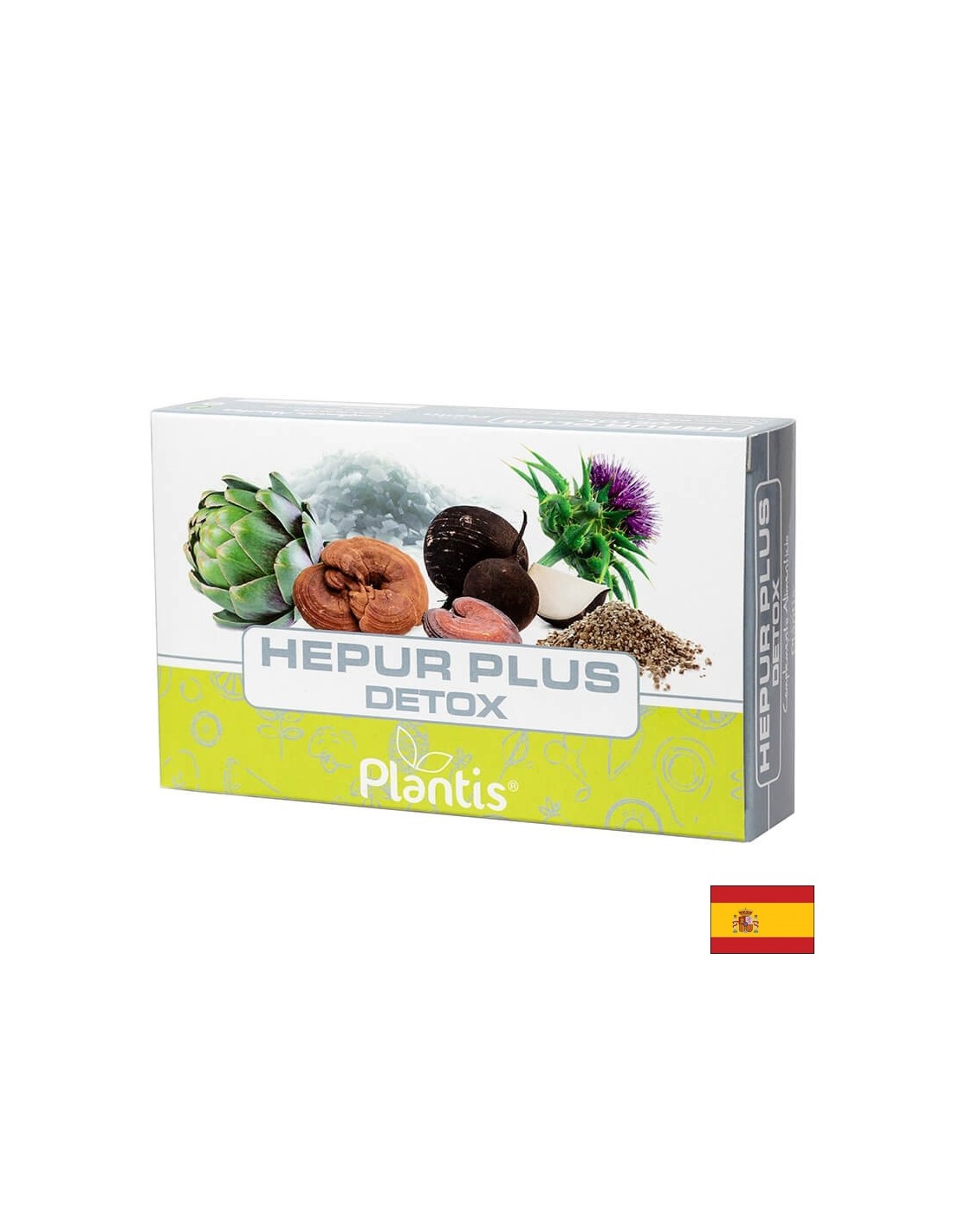 Hepur Plus Detox - Programme détox, 90 gélules, 6 Arte<tc>san</tc>des ampoules