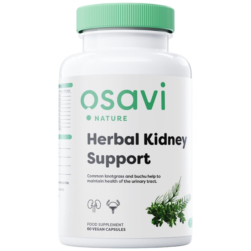 Support rénal à base de plantes | Affaires urinaires saines - 60 capsules