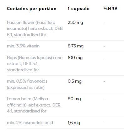 Aide au sommeil à base de plantes - 120 capsules