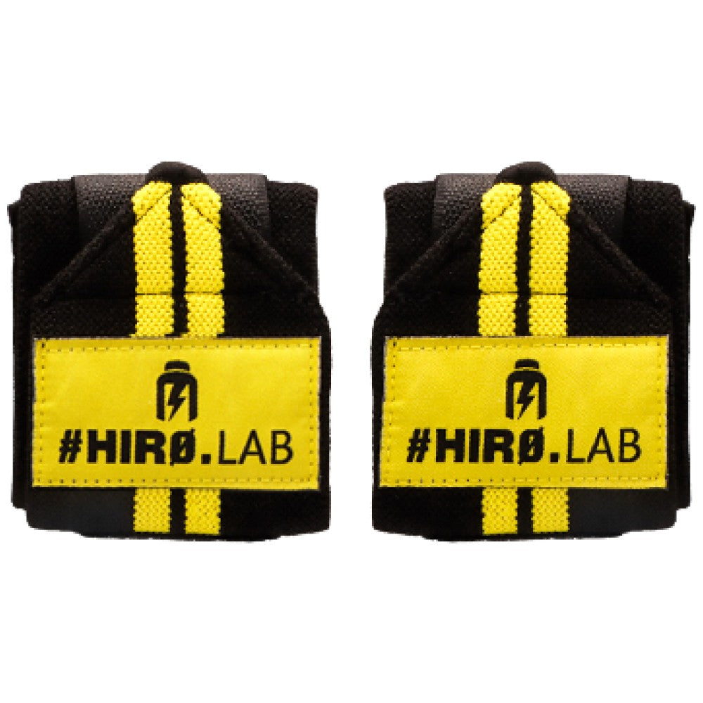 Enveloppements de poignet de héros | Noir et jaune