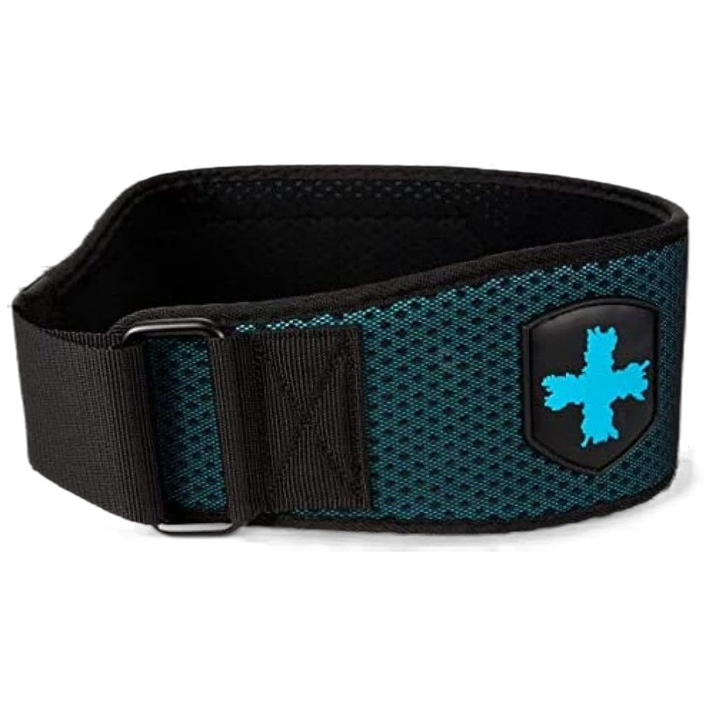 Ceinture d'entraînement pour femmes/ceinture de noyau hexagonal 12 cm - bleu - 12 cm
