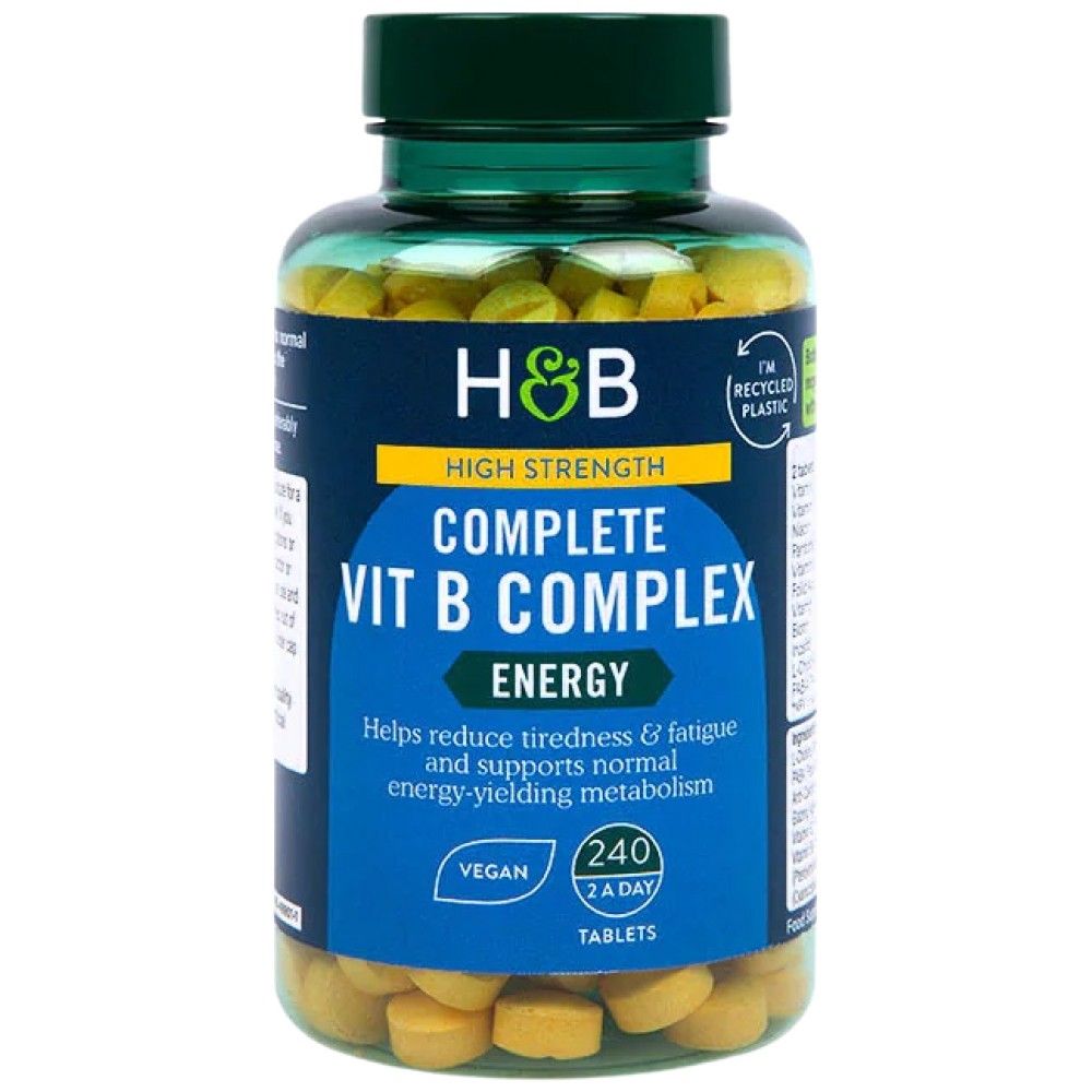 Haute résistance | Complexe Vit B complet - 240 comprimés
