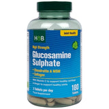Sulfate de glucosamine à haute résistance | Avec chondroïtine, MSM et collagène - 180 comprimés