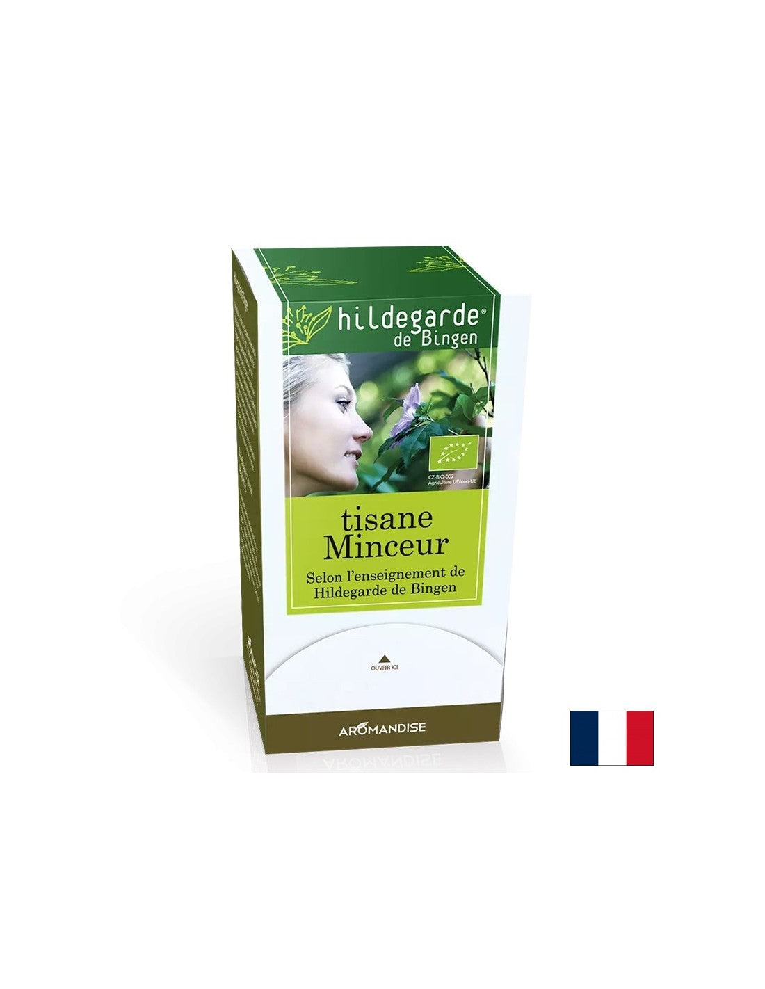 Thé minceur à base de plantes Hildegarde, 18 sacs filtrants