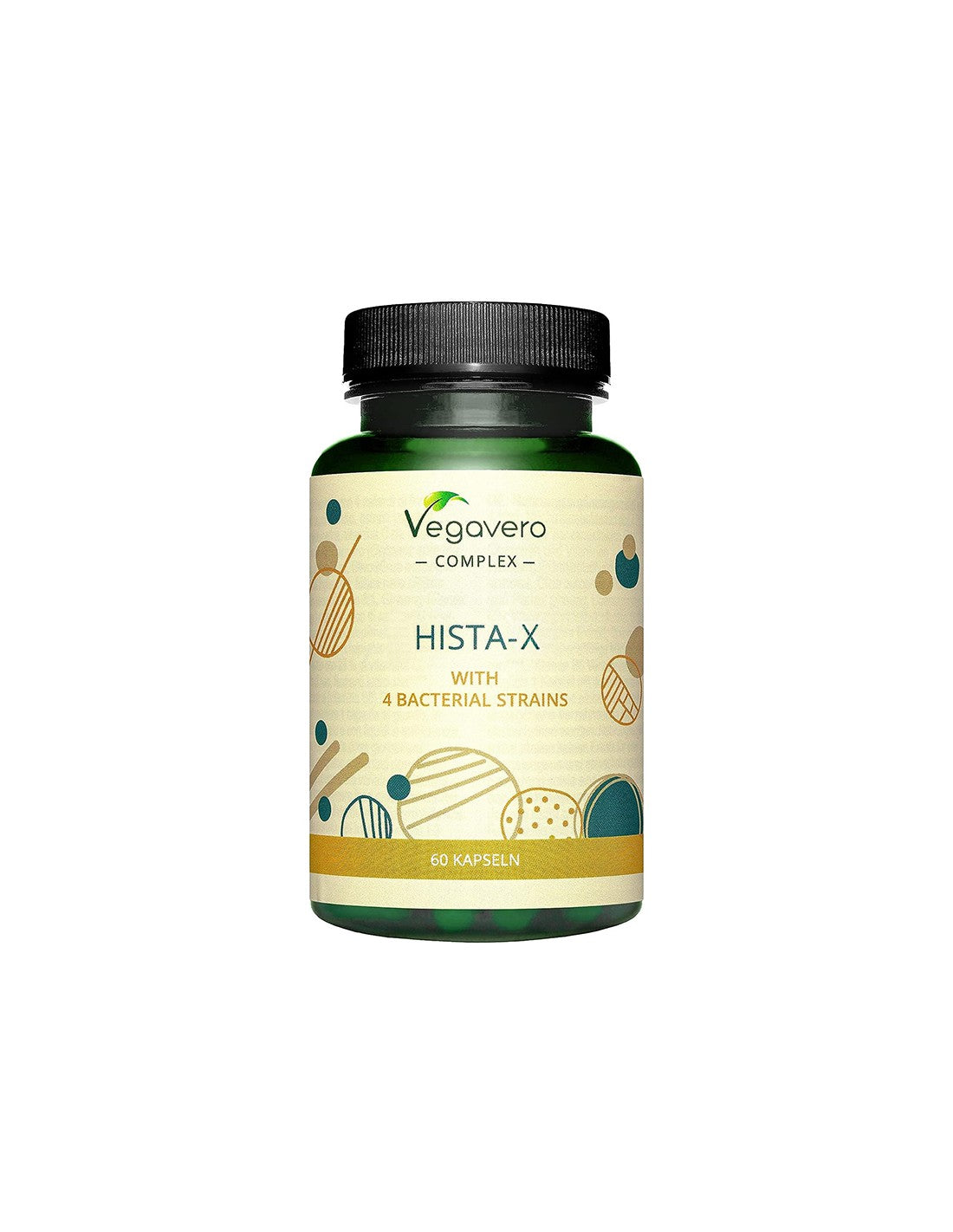 Formule antihistaminique Hista - X - 4 souches bactériennes, 60 capsules
