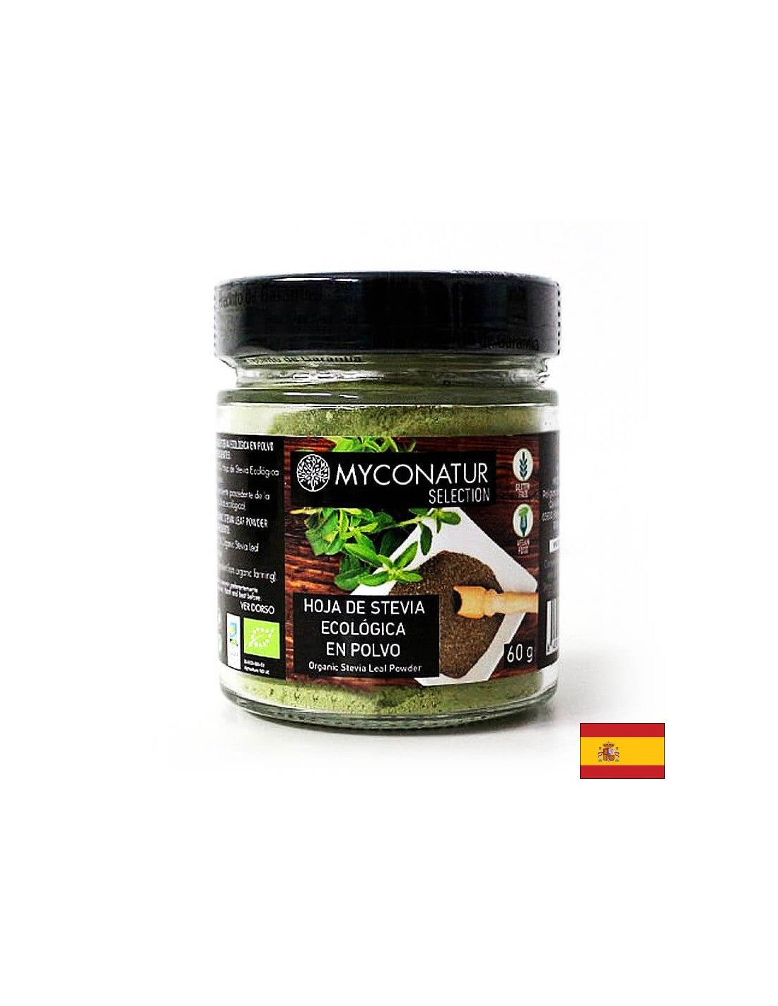 Feuille de stévia bio (poudre), 60 g <tc>Myconatur</tc>