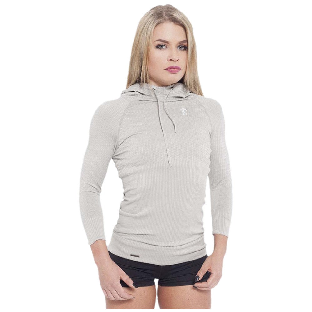 Top/sweat à capuche féminin 01 lw la légende - Gray