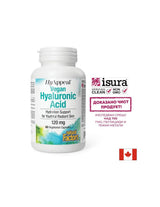 Belle peau - articulations saines - Hyaluronic Acid Hyappeal® (végétalien), 120 mg x 60 V capsules