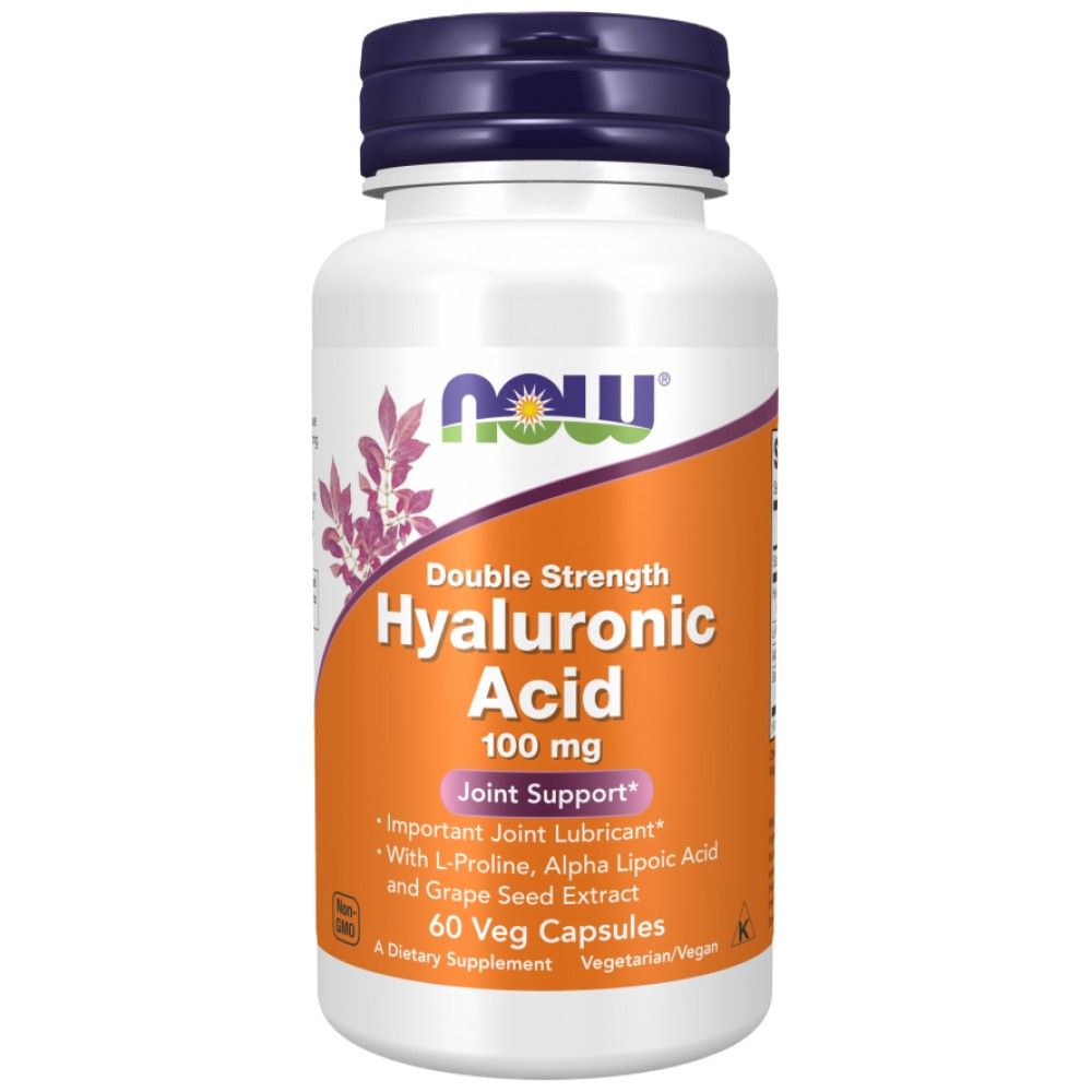 Acide hyaluronique 50 mg | avec MSM - 60 capsules