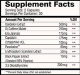 Hybride | Pré-entraînement thermogène - 60 capsules