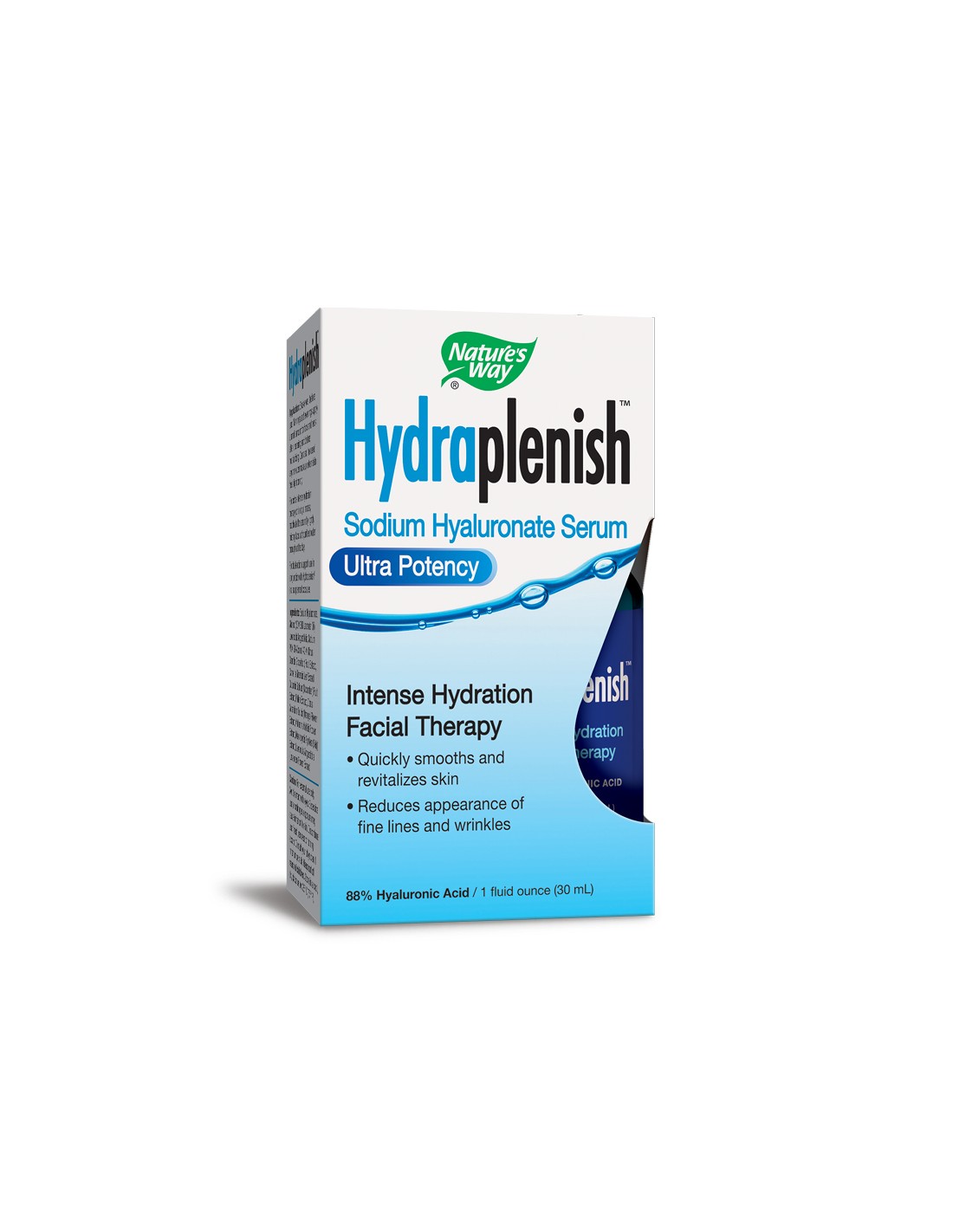 Hydraplenish ™ Sodium Hyaluronate Serum/Hydraplenish ™ sérum (88% d'acide hyaluronique) x 30 ml