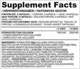 Collagène de poisson hydrolysé 500 mg | Dédié aux femmes - 100 capsules