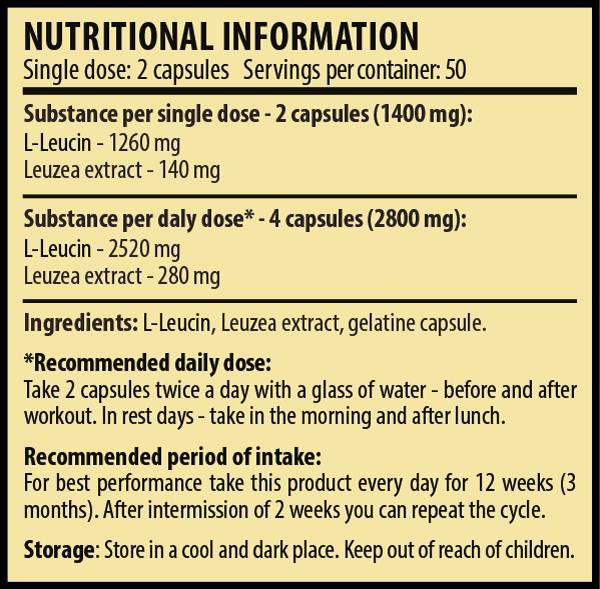 Hyper aminobolique - 100 capsules