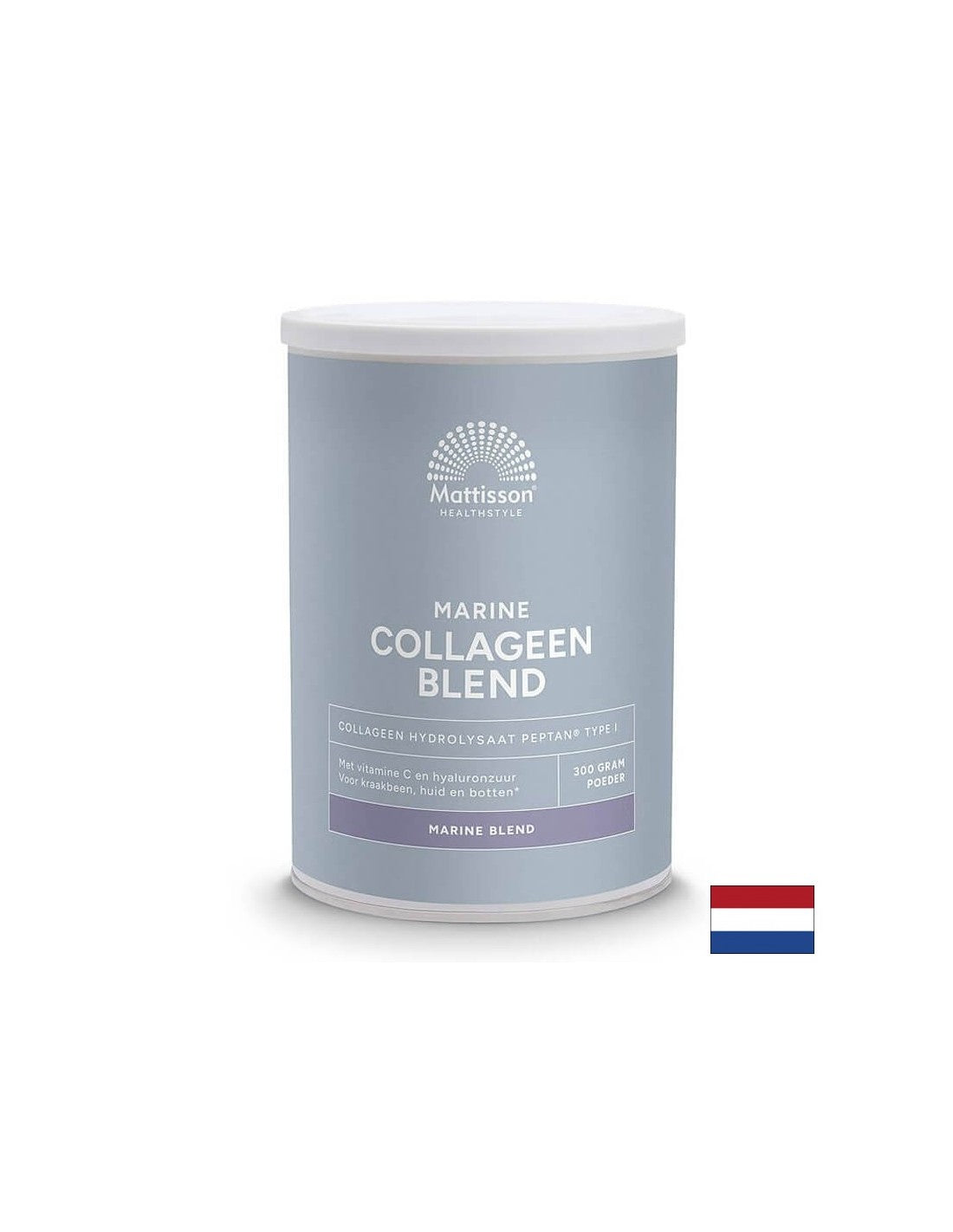 Collagène de poisson de type I avec de la vitamine C et de l'acide hyaluronique - Peptan de collagène marin, 300 g