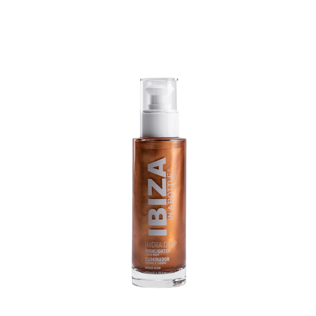 Surligneur de bronzage avec de l'acide hyaluronique pour le corps Hydra Drop - 100 ml