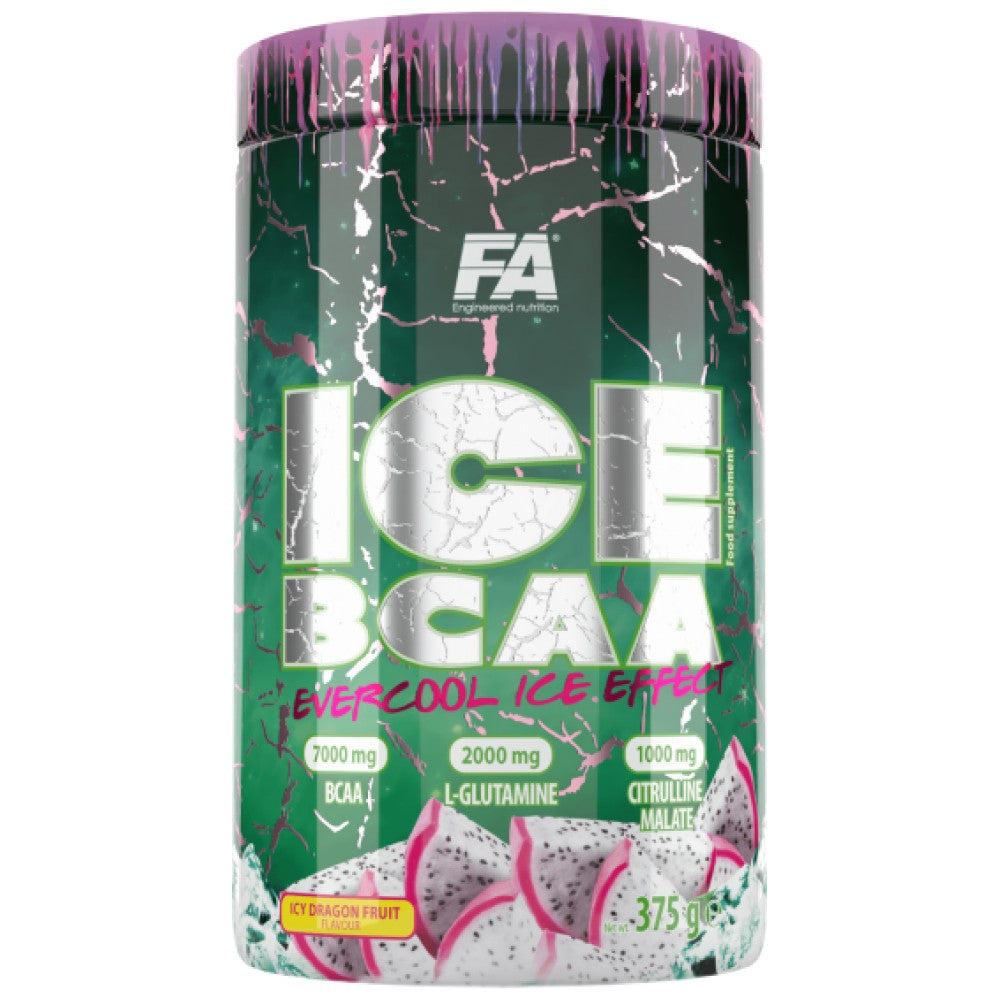 Glace bcaa | avec de la l-glutamine et de la l-citrulline - 375 grammes