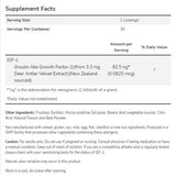 IGF-1 | Extrait de velours de bois de bois de cerf - 30 capsules de gel