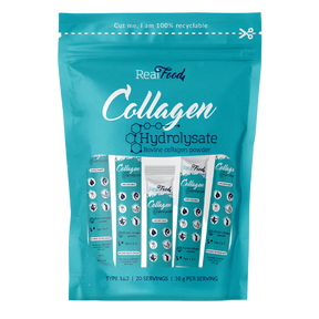 Hydrolyzed bovine collagen type 1 and 3 (10,000 mg) - 20 doses - Nutra Best Europe