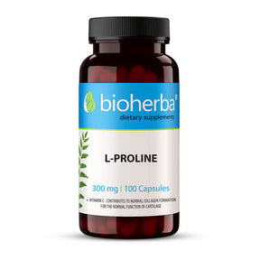 L-Proline 300 mg - 100 capsules - Nutra Best Europe