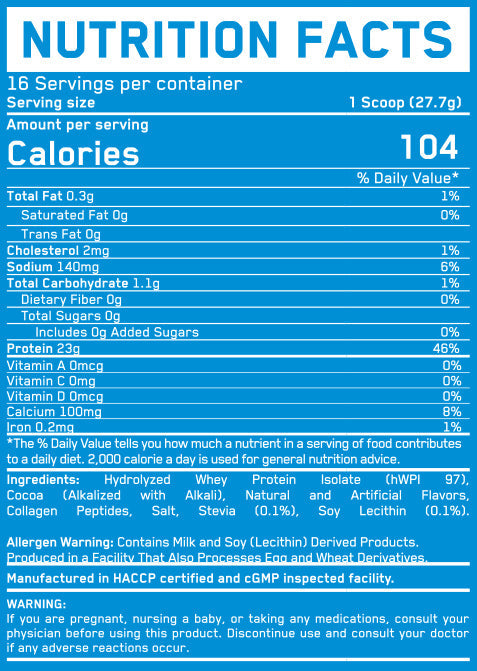 ISO Build Protein Isolat - 0,454 kg