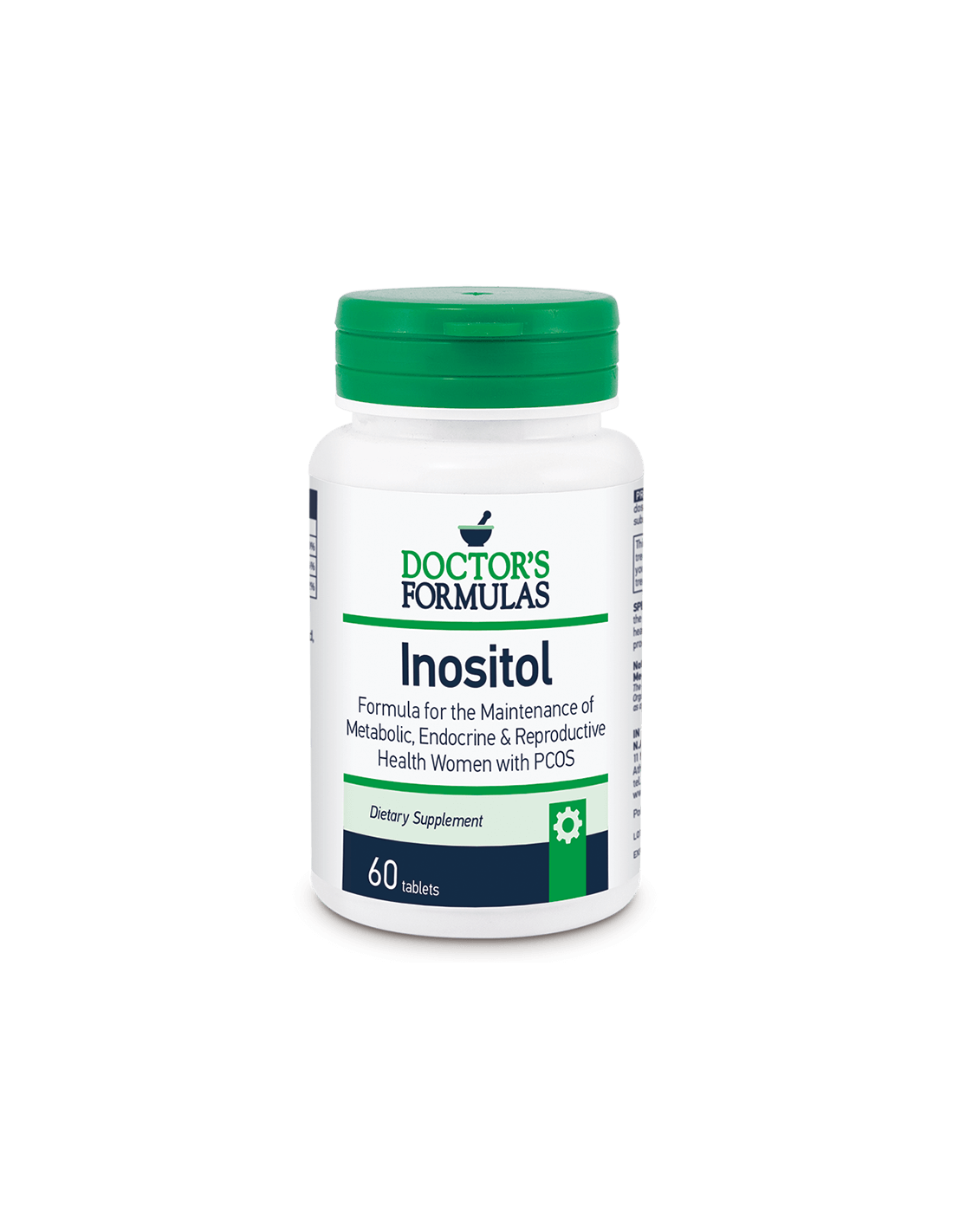 Formule d'inositol/inositol avec de l'acide folique et des vitamines B6 et B12, 60 comprimés de docteur