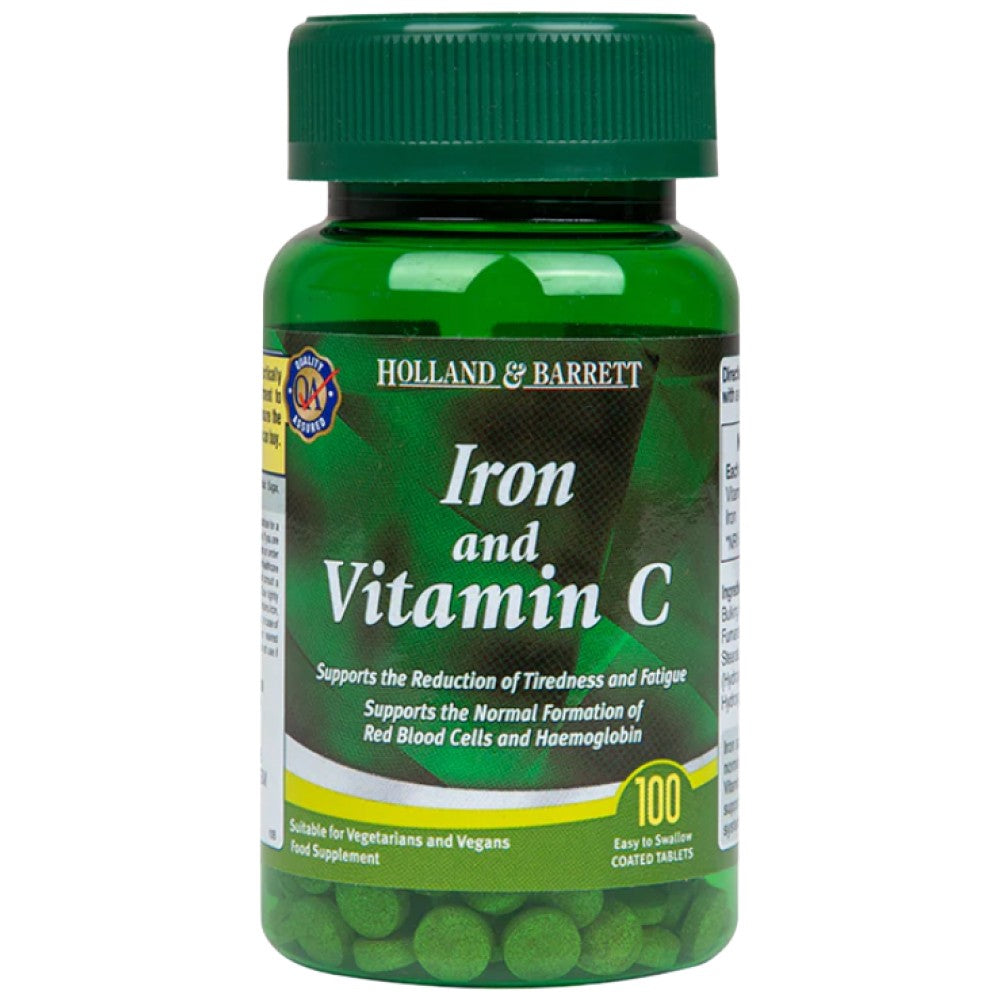 Fer 14 mg et vitamine C 60 mg - 100 comprimés