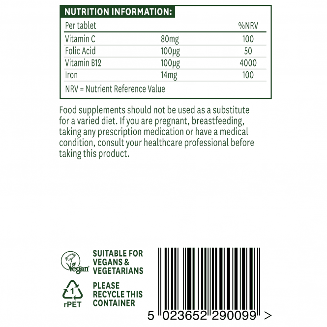 Formule de fer douce (fer bisglycinate) 14 mg 90 comprimés naturesdaits