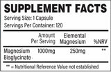JP Magnésium | comme le magnésium bisglycinate - 120 capsules