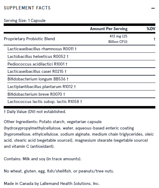 Jarro-Dophilus EPS 25B - Probiotic - 30 capsules