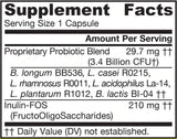 Jarro-Dophilus® + FOS (3,4 B. CFU)/200 CAPS