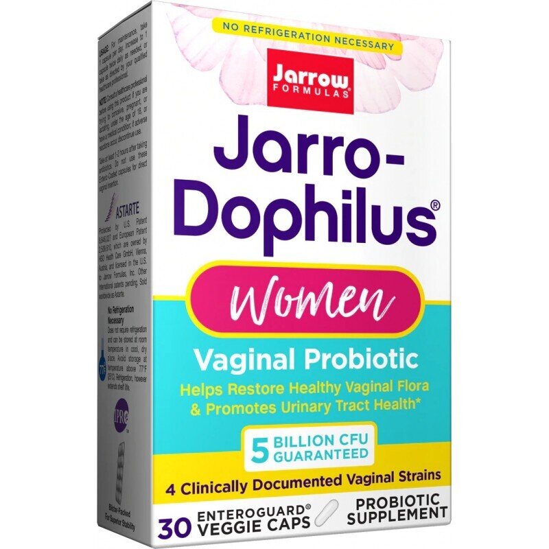 Jarro-Dophilus Femmes 5 milliards - Probiotique pour les femmes - 30 capsules