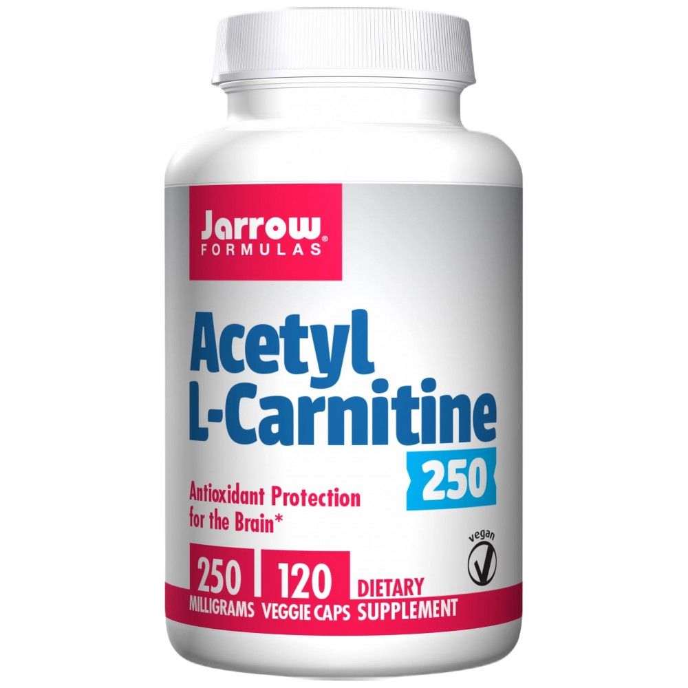 Acétyl L-carnitine 250 mg - 120 capsules