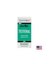 Formule de testostérone à base de plantes - Just Men® Testeral, 60 comprimés sublinguaux <tc>Superior Source</tc>