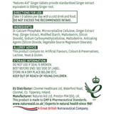 Root de gingembre 500 mg 90 comprimés naturesaid