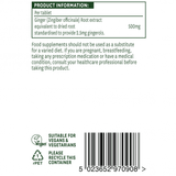Root de gingembre 500 mg 90 comprimés naturesaid