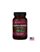 Antioxydant pour la santé cardiaque et neurologique - Coenzyme Q10 + Bio Pyrroloquinoline Quinone & Shilajit, 60 capsules
