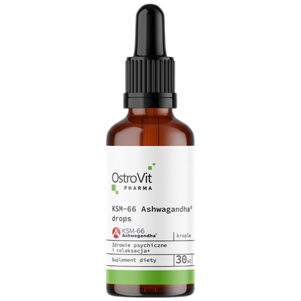 KSM-66 Ashwagandha Drop | Ashwagandha Root Extrait 30 ml