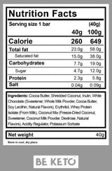 Ensemble de bar Keto | Mélange de 9 barres - 9 x 40 grammes
