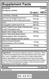 Keto Burn | avec la L-carnitine - 90 capsules
