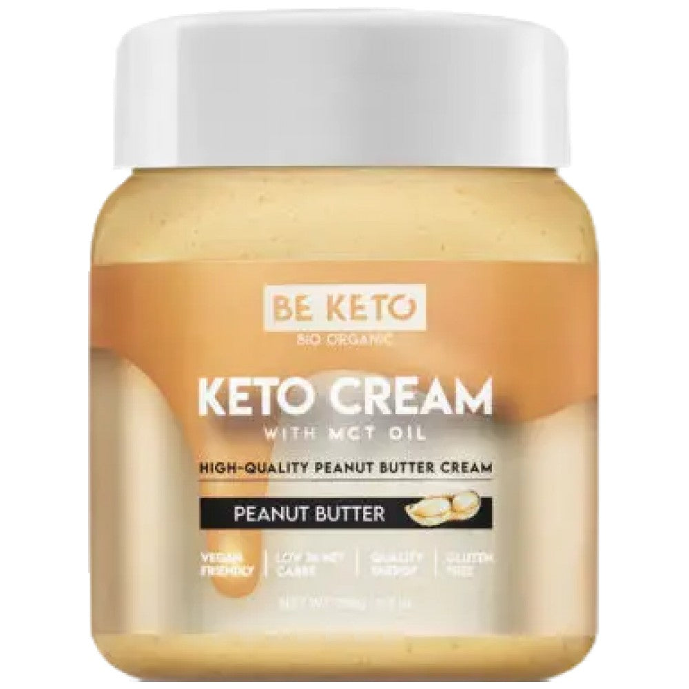 Crème céto | Beurre d'arachide + MCT - 250 grammes
