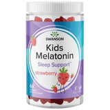 Kids Melatonin Gummies 1 mg | Comprimés à croquer de la fraise 60