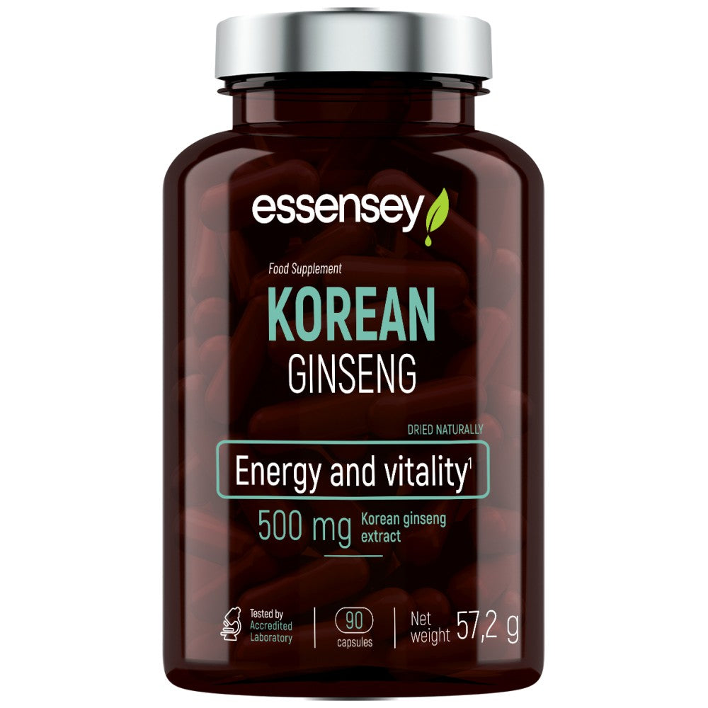 Ginseng coréen 500 mg - 90 capsules