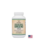 Panax ginseng coréen - Ginseng coréen, 240 capsules <tc>Double Wood</tc>