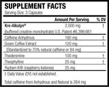 Hardcore kre-alcalyn - 120 capsules