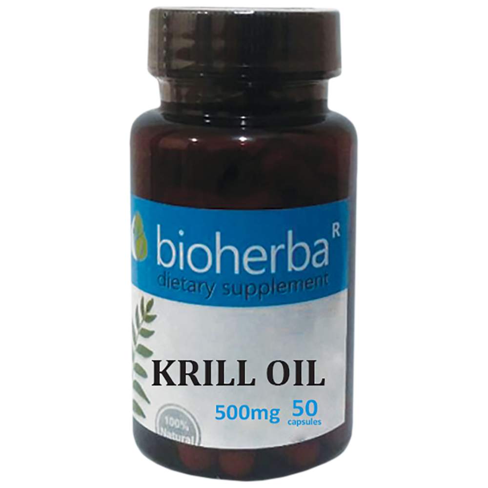 Huile de krill 500 mg - 50 capsules de gel