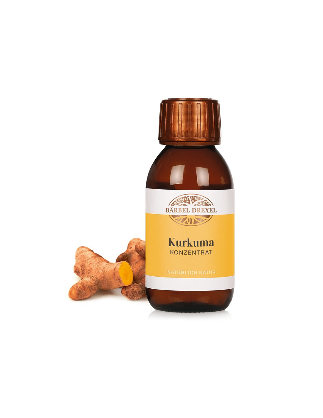 Kurkuma Konzentrat/Curcuma au gingembre, poivre noir et vitamine C, 100 ml <tc>Bärbel Drexel</tc>